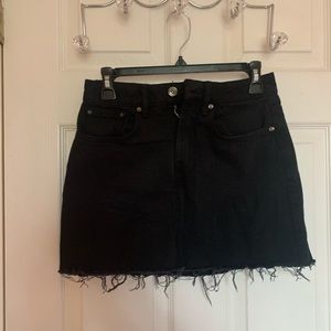 Zara TRF authentic denim skirt sz S